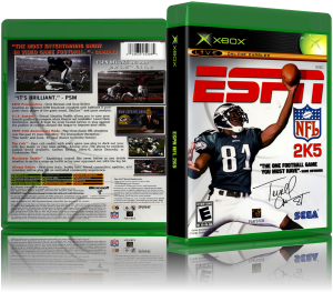 ESPN NFL 2K5 (USA)3D Boxes Back Front